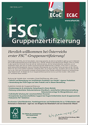 ECoC FSC Gruppenzertifizierung